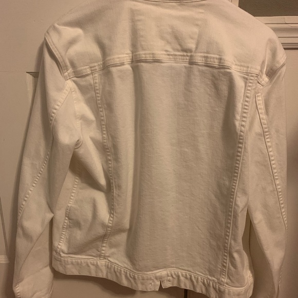 Large John Varvatos white denim jacket - Picture 2 of 4